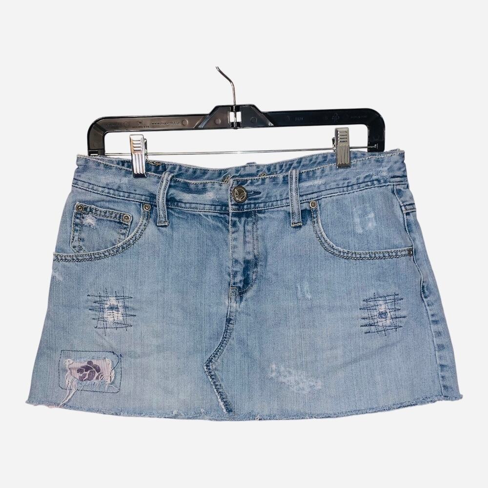 American Eagle Outfitters Women's Blue  Skirt sz 8